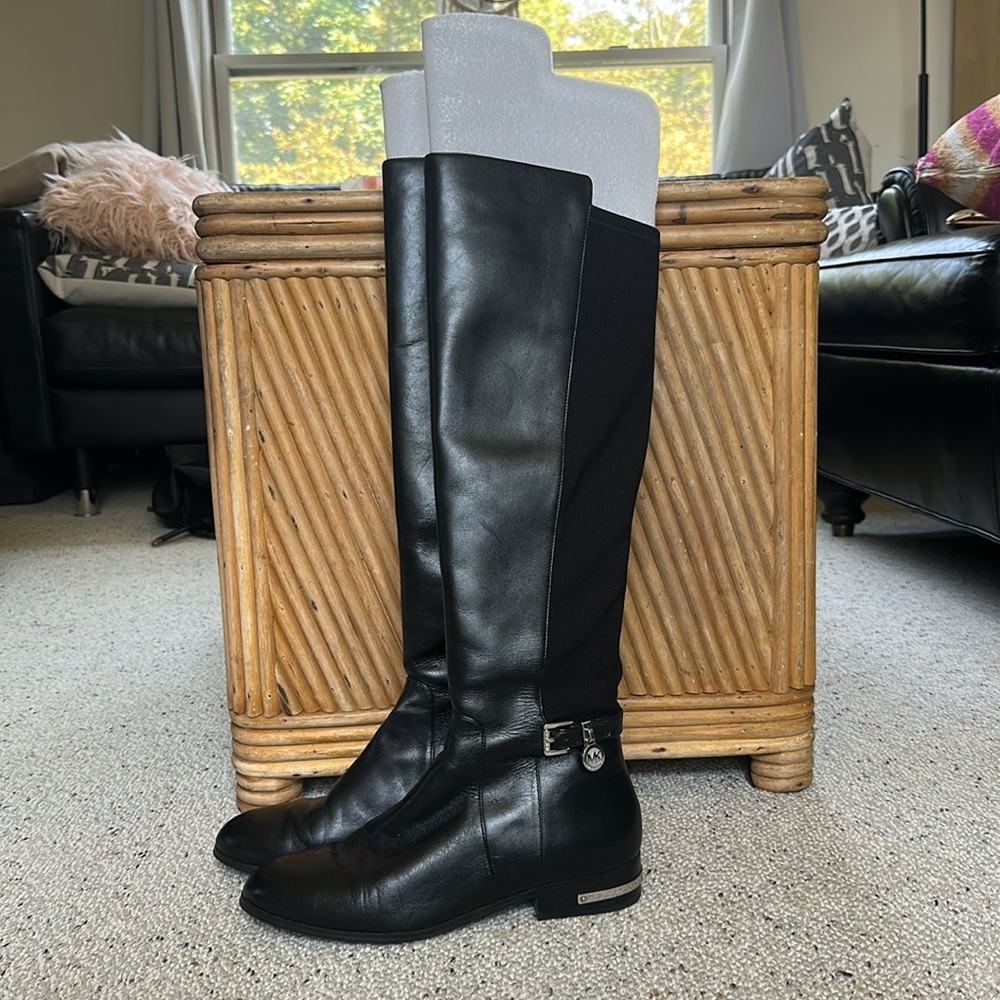 Michael Kors Black Knee High Women's Boots